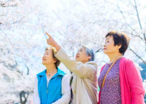 旅行する人たち