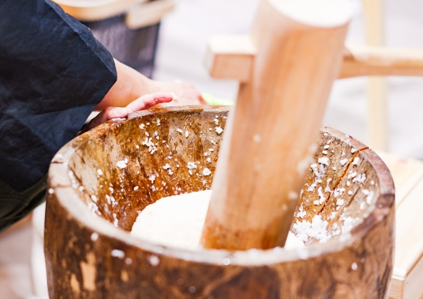 餅つき